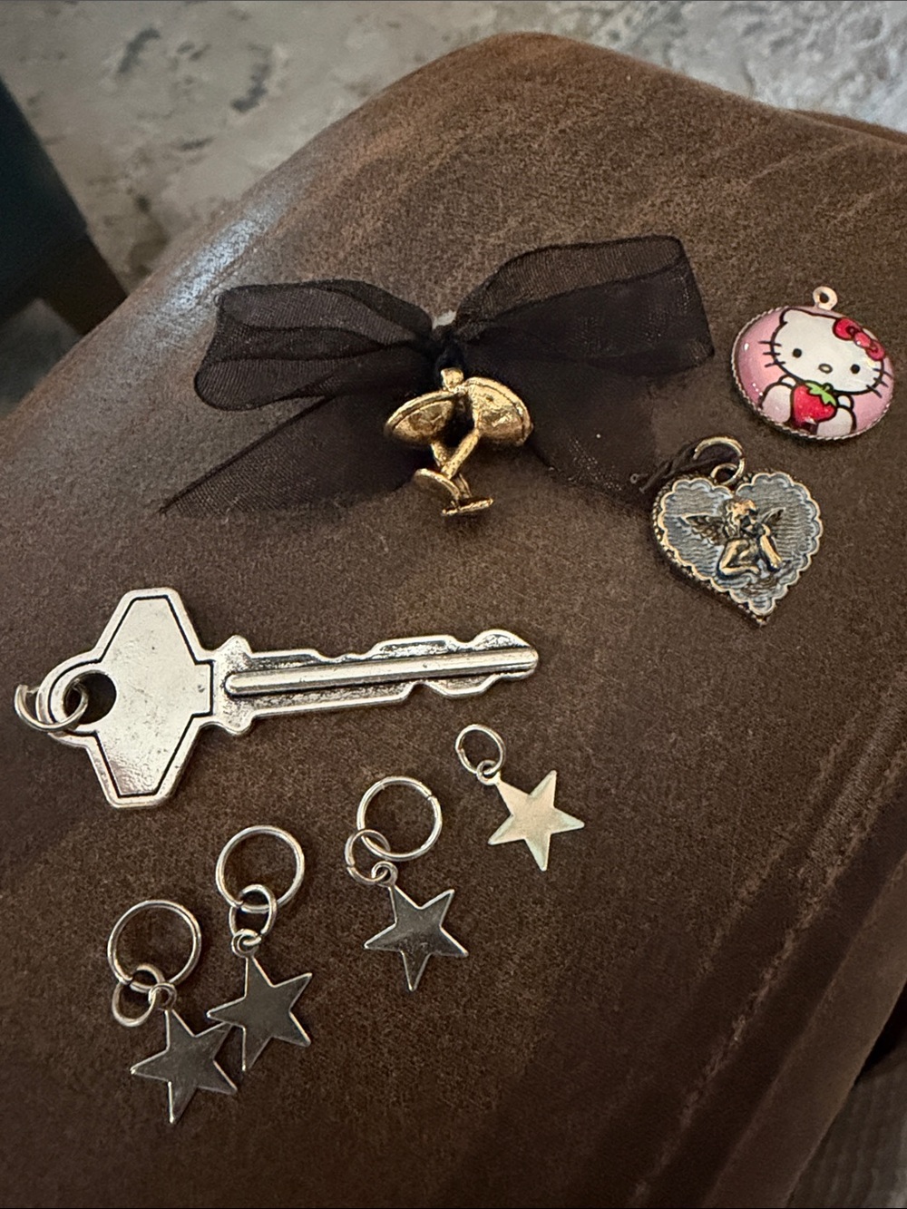 Beautiful Charm and Pendant Set